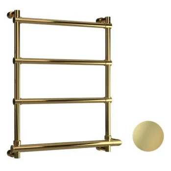 Полотенцесушитель электрический Margaroli Sole 5424704EGNB 66x57 золото