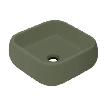 Раковина накладная Cielo Shui SHLAA40 AG 40 см зеленый