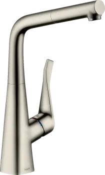 Смеситель для кухни Hansgrohe Metris 14821800,  под сталь