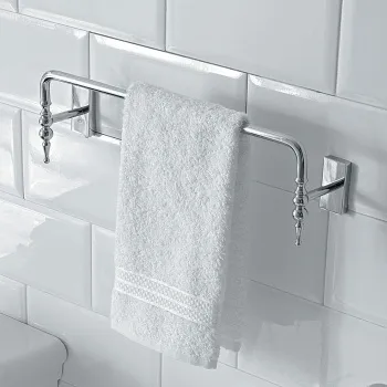 Полотенцедержатель Globo Paestum 40см, подвесной, хром PAAC44cr