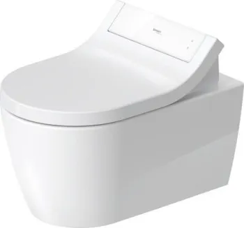 Чаша подвесного унитаза Duravit Me By Starck 2579592000 HygieneFlush для SensoWash, белый
