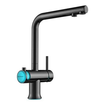 Смеситель для кухни Omoikiri Hotaru B вороненая сталь 4994029