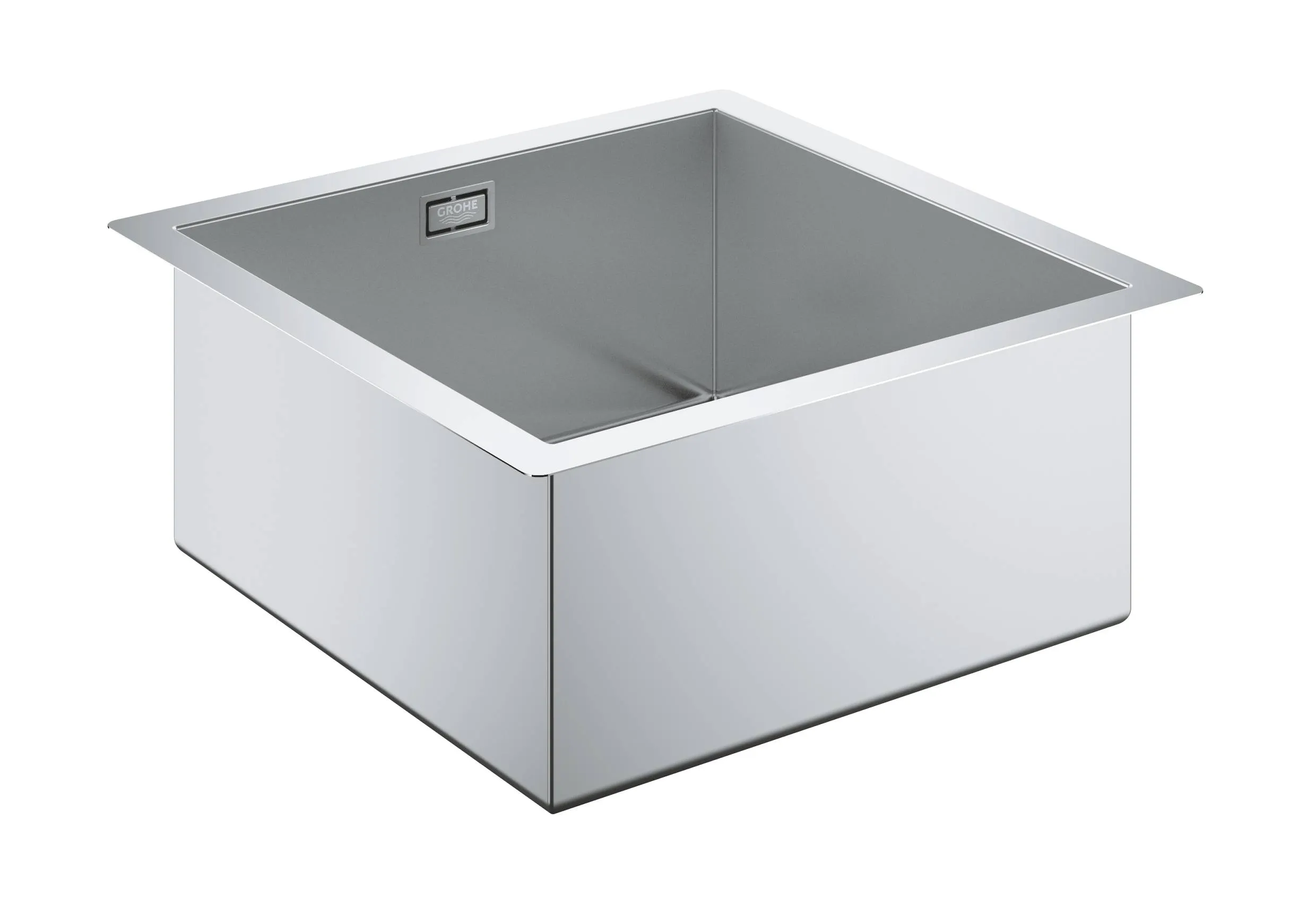 Мойка GROHE из нержавеющей стали 40см с корзинчатым вентилем, 1 чаша, K700 Cube 31578SD0