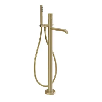 Смеситель для ванны Gessi 70428.727 Brass Brushed PVD