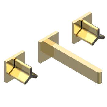 Смеситель для раковины THG Icon-x Carbone Gold U7S-F01-40GB полированное золото