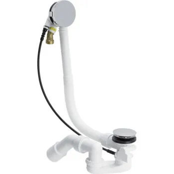 Комплект накладок к сливу-переливу Viega 728007 белый