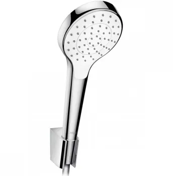 Hansgrohe 26 420 400 Croma Select S Душевой набор Ø110 мм, 1 режим, шланг 1,25 м, 16 л/мин