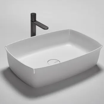 Раковина Antonio Lupi Bloom 40х60.2, без отв., белый А0002423594