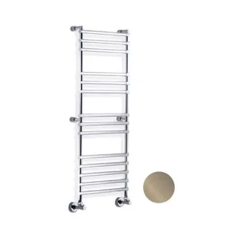 Полотенцесушитель водяной Margaroli Sole 464TS4714BN 139X52.5 никель