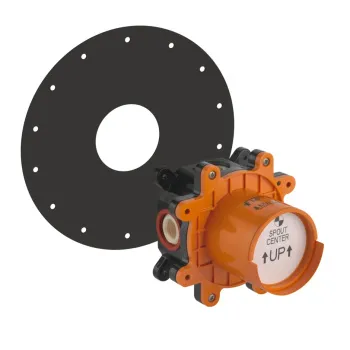 Скрытая часть смесителя Gessi Goccia 33687.031 Chrome