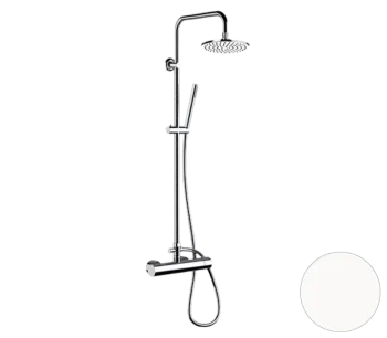 Душевая система Remer Minimal N37RX7MMM20BO, белый матовый