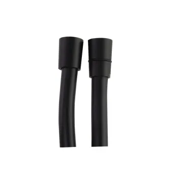 Шланг душевой Ramonsoler 1,75м в пвх оплётке с шарниром чёрный 2475CNM