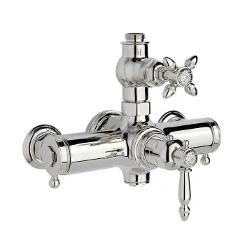 Термостатический смеситель Nicolazzi Termostatico вывод сверху 3/4, хром 4917CR36