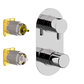 Смеситель для душа Daniel Trilogy TG612D3KBCR