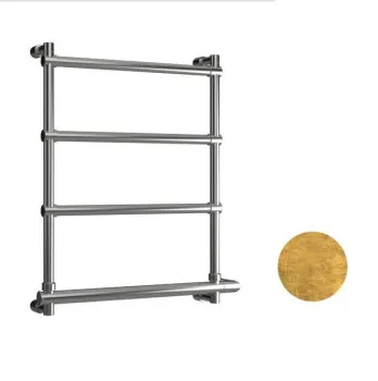 Полотенцесушитель электрический Margaroli Sole 5424704OBNB 66x57 правый бронза