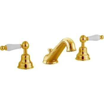 Смеситель для раковины Cisal Arcana Toscana TS00102024 золото