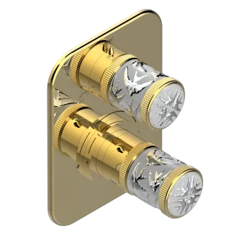 Смеситель для душа THG Hirondelles Platinum Stamped A4K-F01-5500BE polished gold