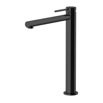 Смеситель для раковины высокий Gattoni Circle One 302 9048/90NO черный