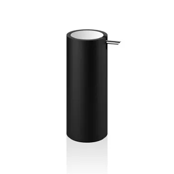 Дозатор для мыла Decor Walther Stone SSP / черный матовый / хром 972364