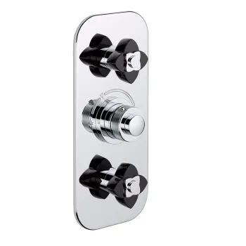 Смеситель для душа THG Petale De Cristal Noir U6D-A02-5400BE хром