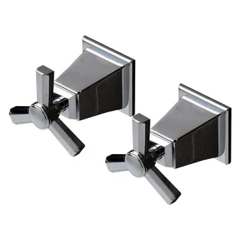 Краны запорные Devon&Devon Time пара хром 2TIME266CR