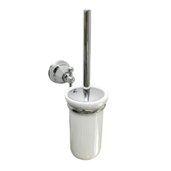 Ершик для унитаза подвесной Nicolazzi Teide хром/белый 1490CR05