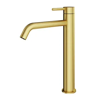 Смеситель высокий для раковины Plumberia Selection Ixo H285 Mm XO0052OB золото