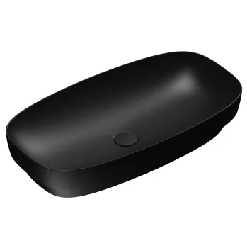 Раковина Catalano Alvea 75x40 встраиваемая, без отв, черный матовый 624750022