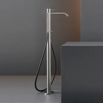 Смеситель для ванны CЕА Design Milo360 MIL 19 BK S сталь