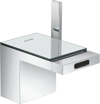 Axor MyEdition Смеситель для биде, на 1 отв., излив 145мм, с донным клапаном, цвет: хром/зеркальное