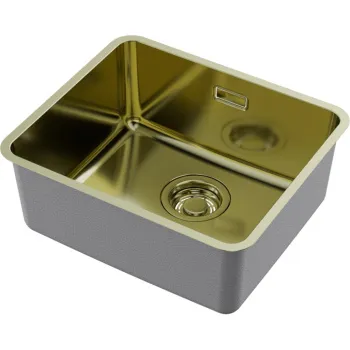 Мойка кухонная Omoikiri Omi 43-U/I Ultra Mini-LG светлое золото 4997403