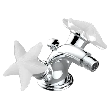 Смеситель для биде THG Oceania A2C-A02-3202 хром/прозрачный хрусталь