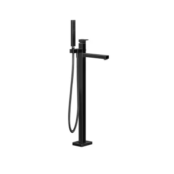 Смеситель для ванны Gessi Rettangolo 24961.706 Black Metal PVD