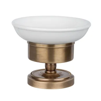 Настольная мыльница, керамическая Tw Bristol 160, бронза TWBR160br