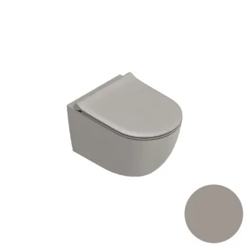 Унитаз подвесной 50×35 Catalano Sfera Tortora satinato 0511500032