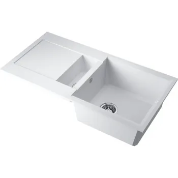 Мойка кухонная Omoikiri Sakaime 86-2-WH белая 4993129