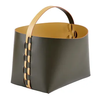 Корзина ADJ Helena 35x30xH26, оливковый/горчичный 3626.55/40