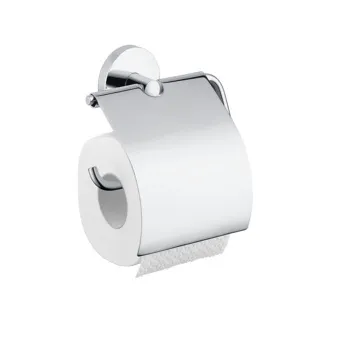 HG Logis Держатель для туалетной бумаги, цвет: шлифованный никель