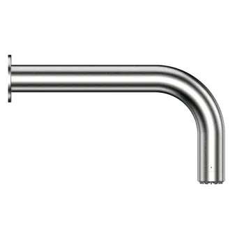 Настенный кронштейн Bossini Nobu из нерж.стали &Oslash; 54мм с фиксированной душевой лейкой Nobu. самоочи. с дождевой струей..цвет Mat brushed S.S.