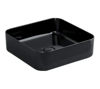 Раковина накладная Cielo Shui Comfort SHCOLAQ40 N 40 см черный