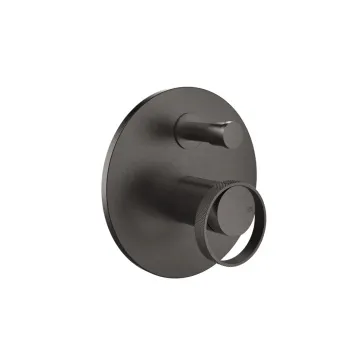 Смеситель для душа Gessi Anello 63377.707 Black Metal Brushed PVD