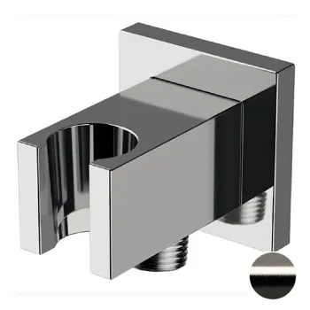 Держатель ручного душа Remer с подключением шланга никель брашированный (NP) 337QNP