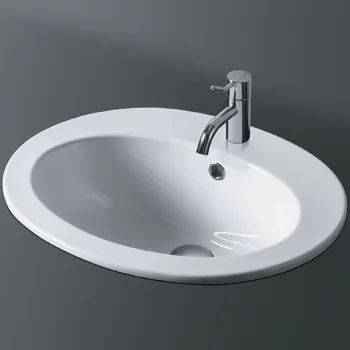 Раковина встраиваемая Simas Lavabi S 52 bia 53.5 см белый