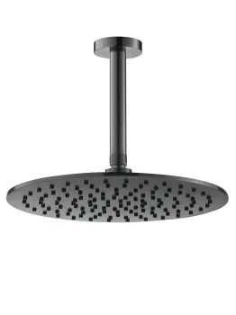 Потолочный верхний душ  (кронштейн 15см) Benesque Lumiere 22010603 черный брашированный
