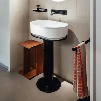 Раковина Agape Immersion 60x40x17, без отв., выпуск в стену, белый ACER0709PE