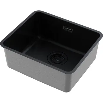 Мойка кухонная Omoikiri Omi 43-U/I Ultra Mini-GB графит 4997417