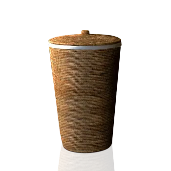 Корзина для белья Decor Walther Basket WB 40x65 с крышкой, ротанг темный 922392