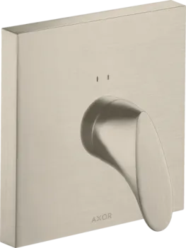 Axor Starck Organic Смеситель для душа, встраиваемый, цвет: шлифованный никель 12605820