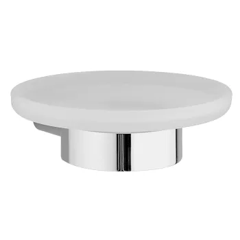 Мыльница подвесная Cisal System матовое стекло/хром SY09060021 Акция