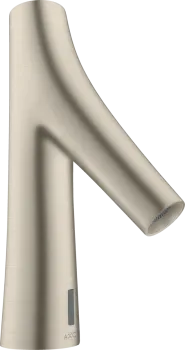 Смеситель для раковины Axor Starck Organic 12174820 электронный, без регулировки температуры, никель